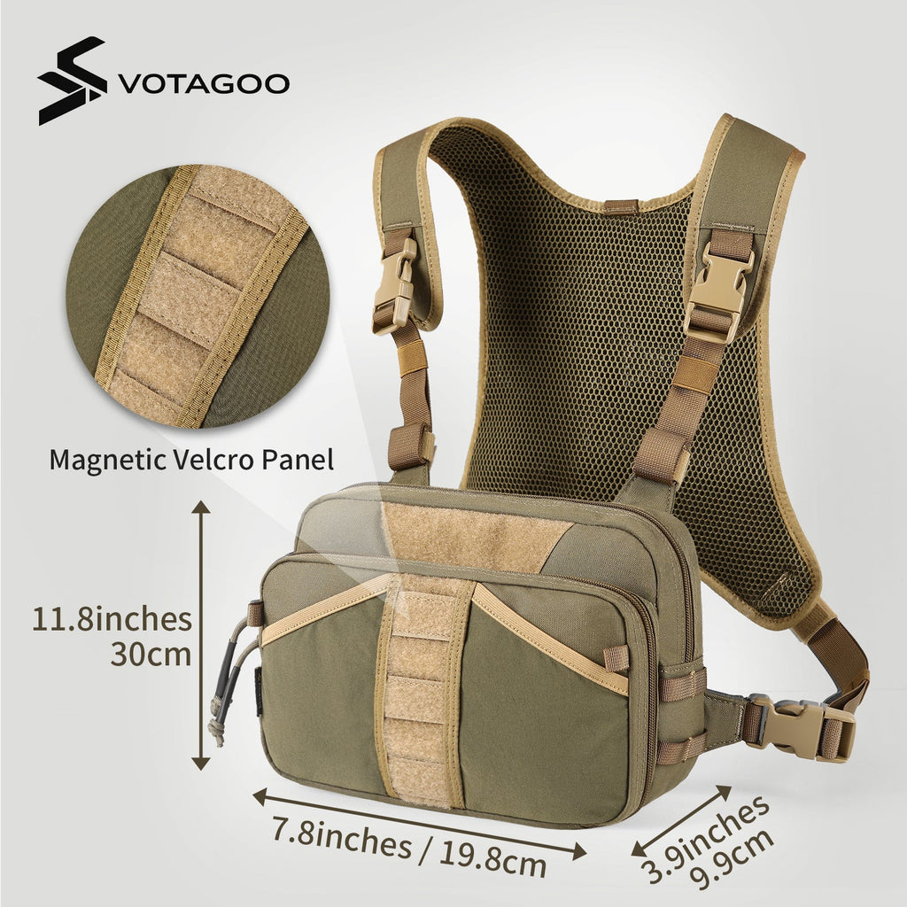 VOTAGOO® Fishing Chest Pack-2