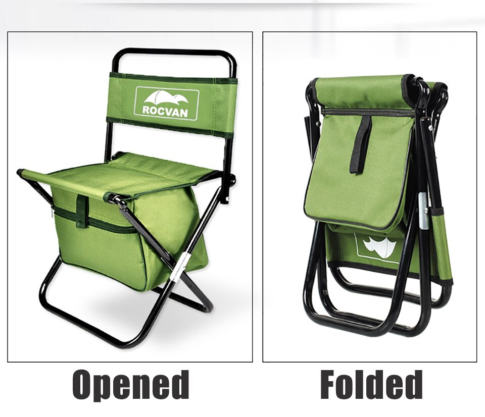 Foldable Fishing Chair Backrest Backpack Camouflage Portable Fishing Equipment Fishing Bag And Chair-4