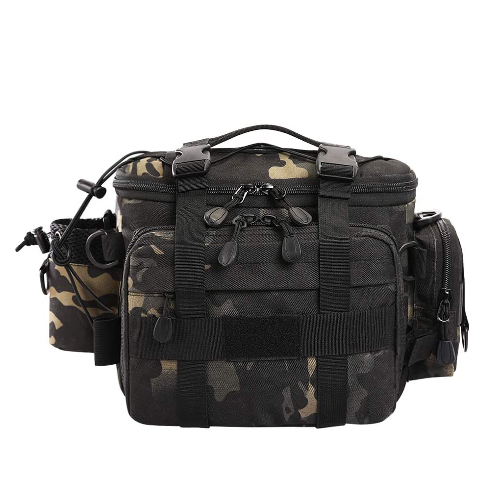 Fishing Tackle Storage Cross Body Sling Backpack-0