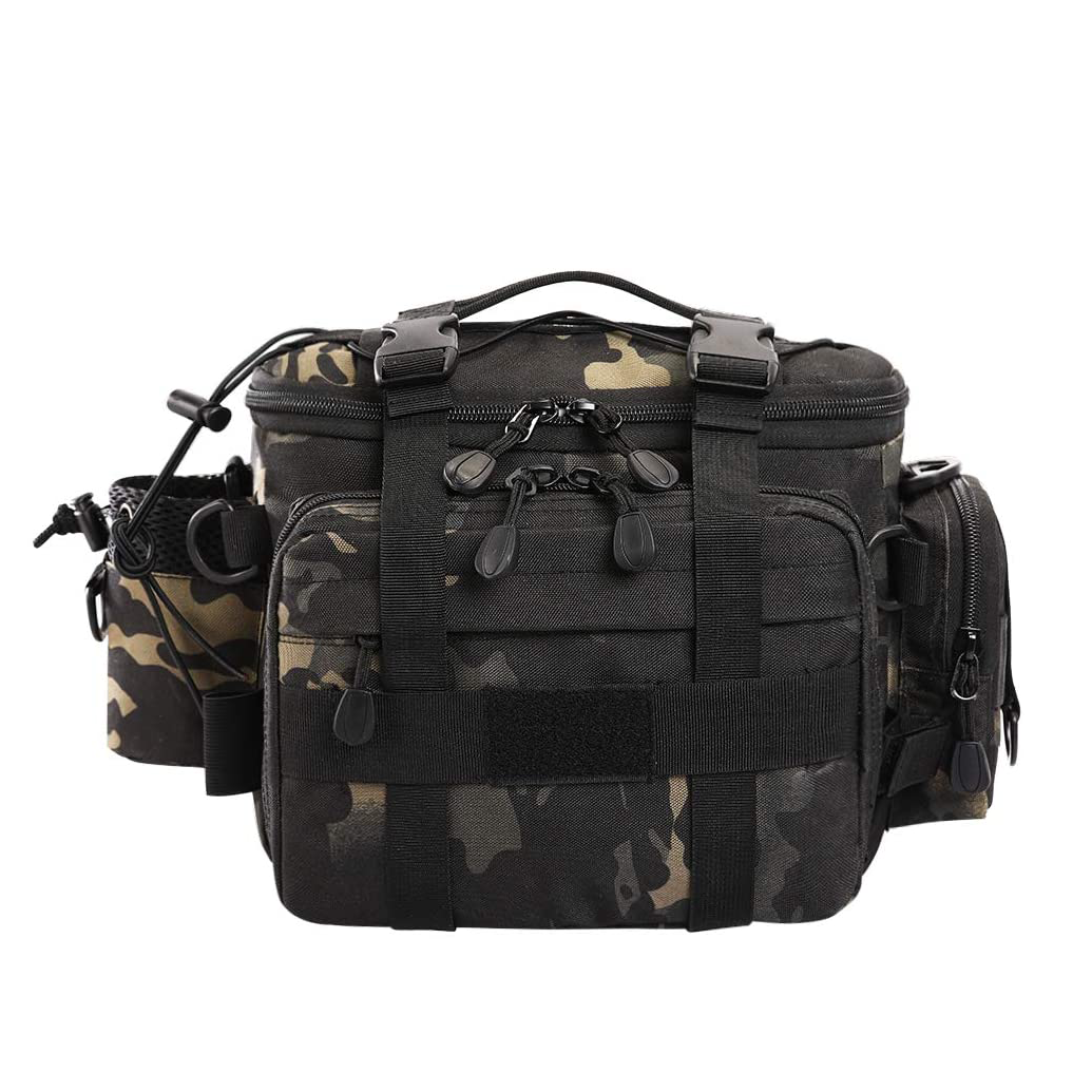 Fishing Tackle Storage Cross Body Sling Backpack-0