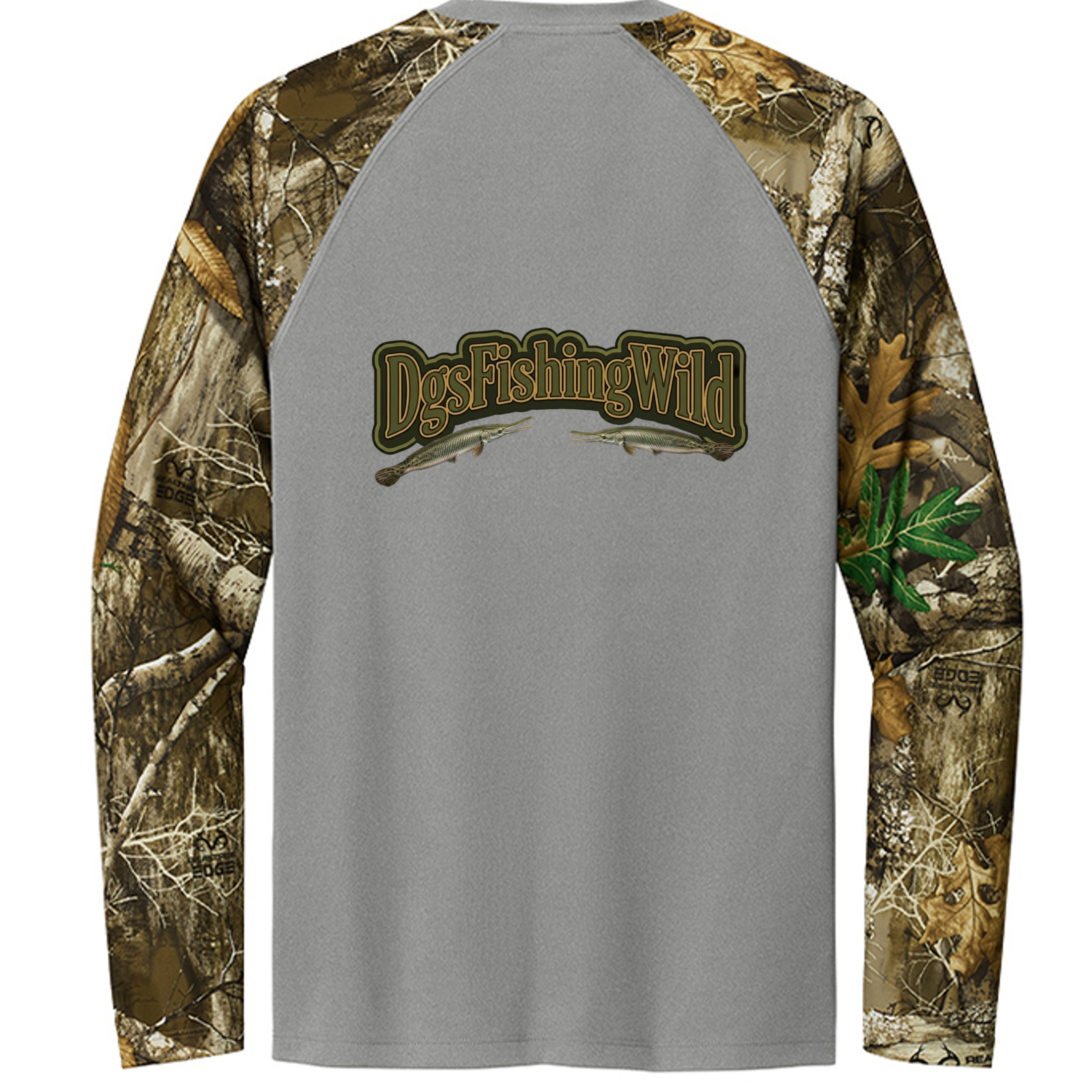 Grey Concrete Heather/ Realtree Edge - RU151LS - BACK
