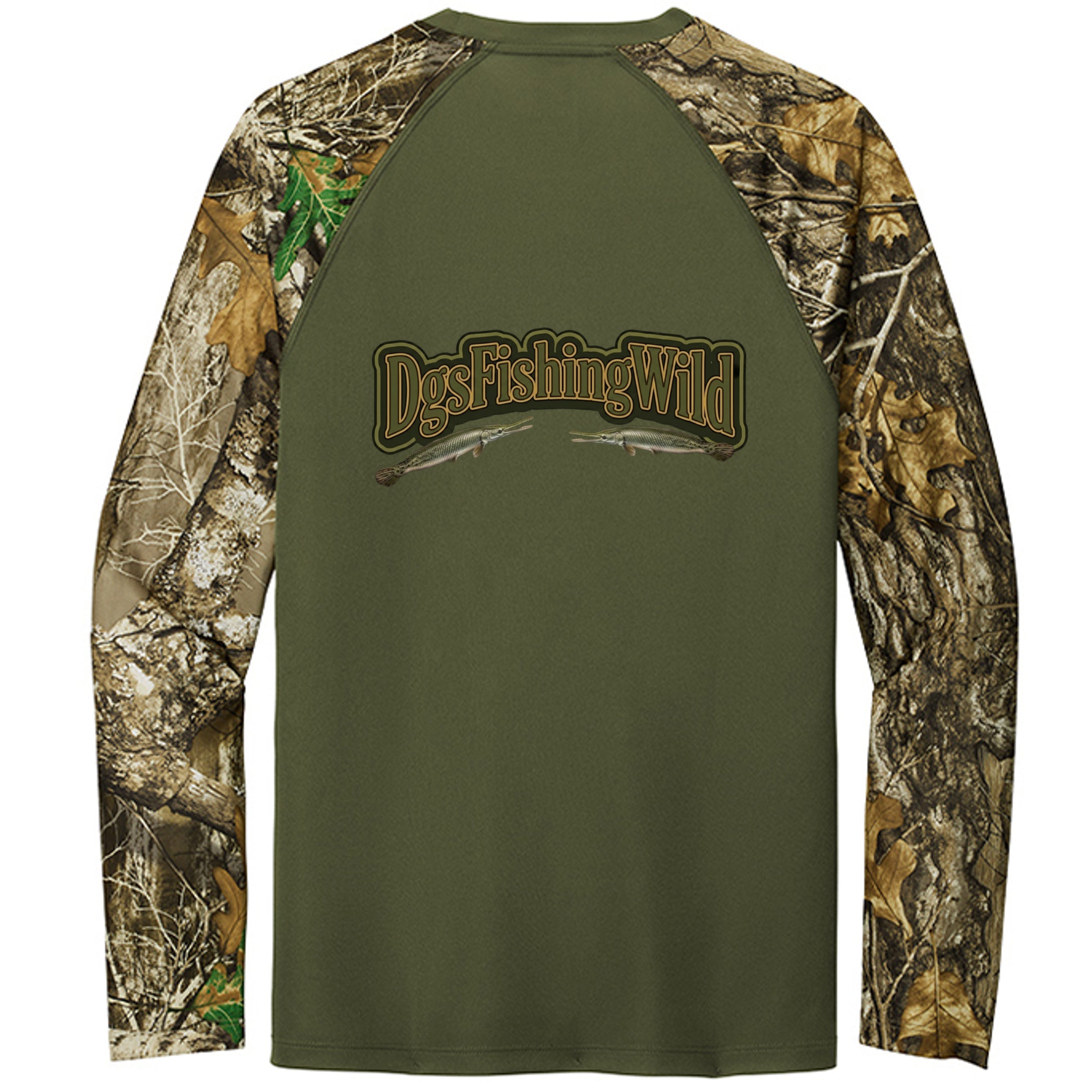 Olive Drab Green/ Realtree Edge - RU151LS - BACK