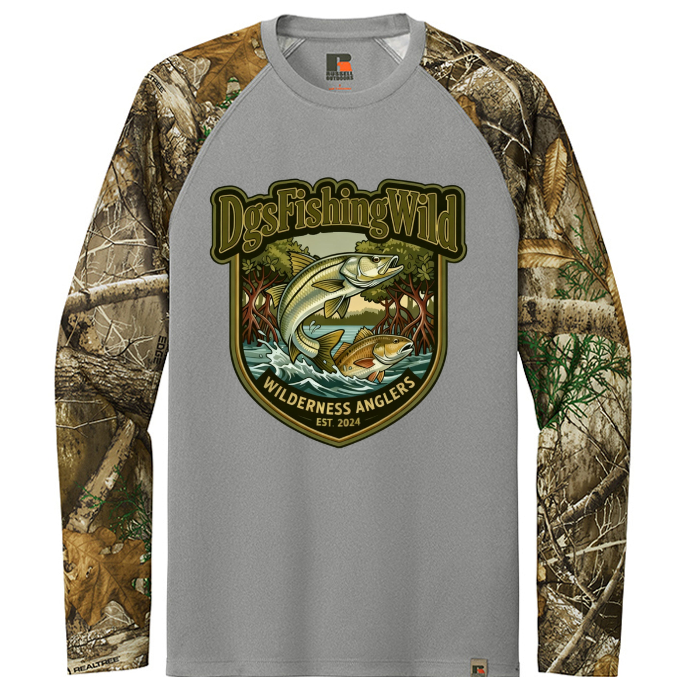 Grey Concrete Heather/ Realtree Edge - RU151LS - FRONT