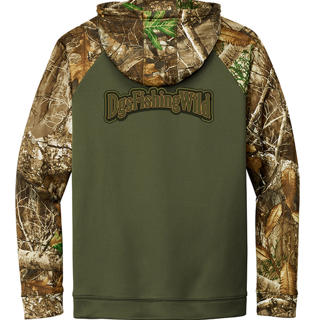 Olive Drab Green/ Realtree Edge - RU451 - BACK