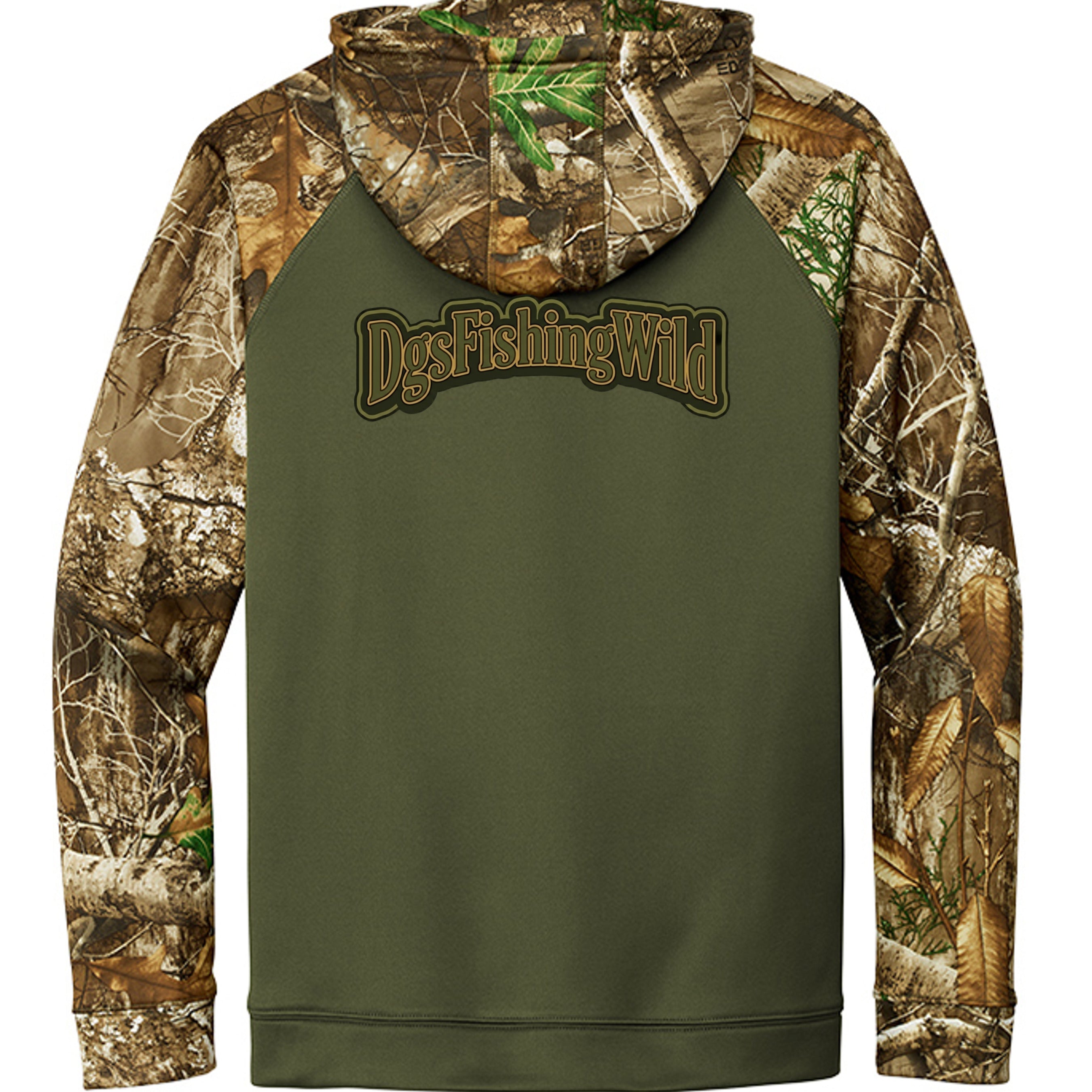 Olive Drab Green/ Realtree Edge - RU451 - BACK