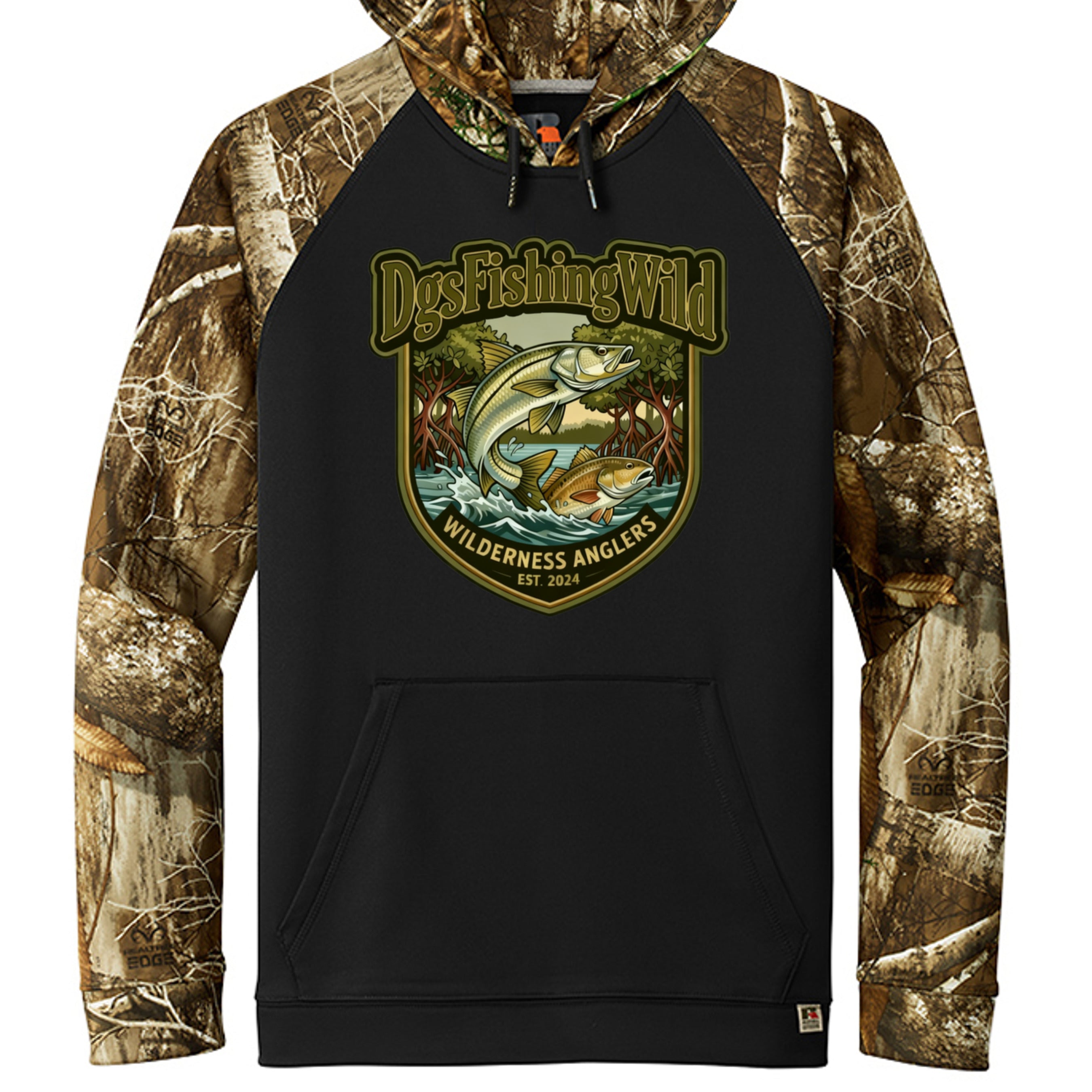 Black/ Realtree Edge - RU451 - FRONT