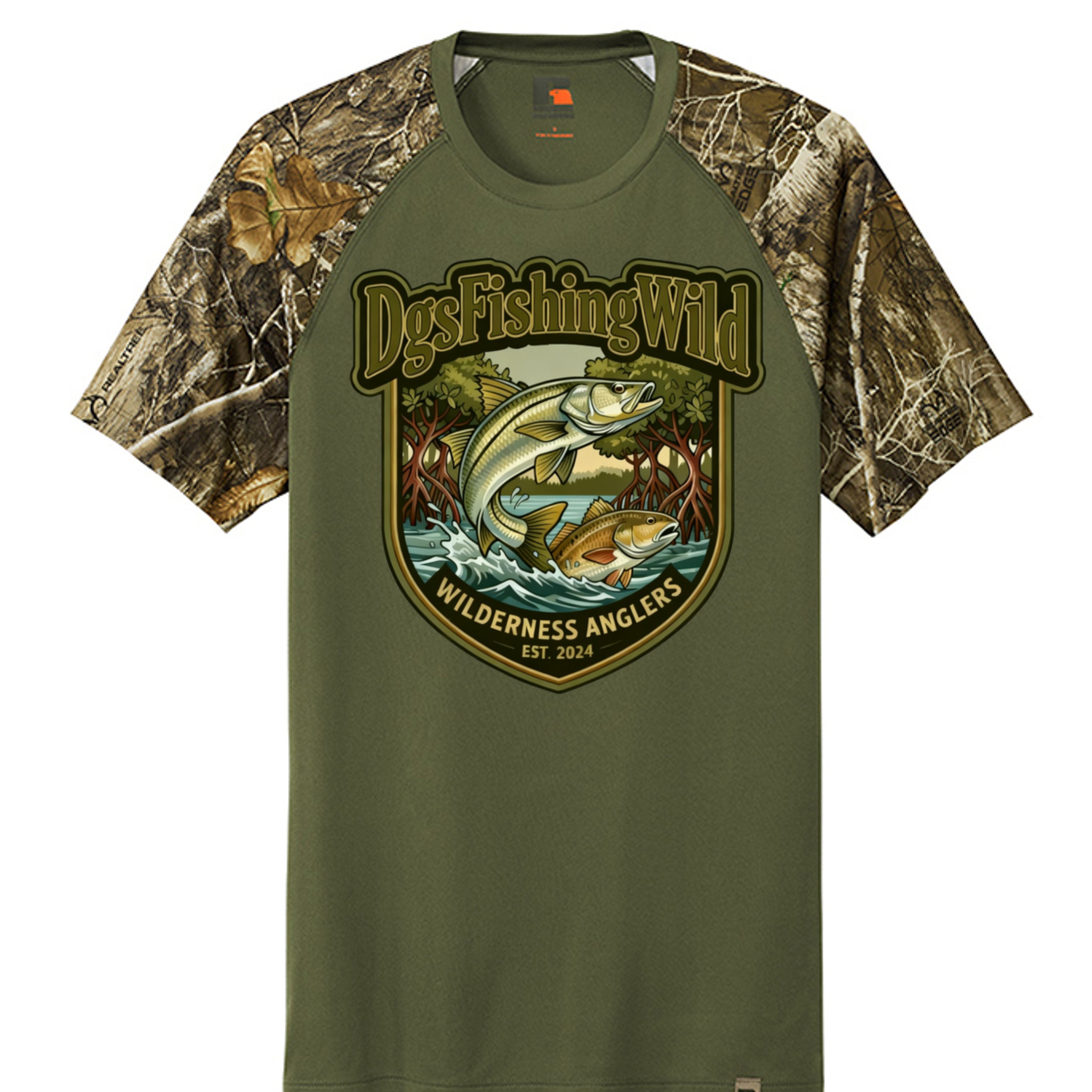 Olive Drab Green/ Realtree Edge - RU151 - FRONT
