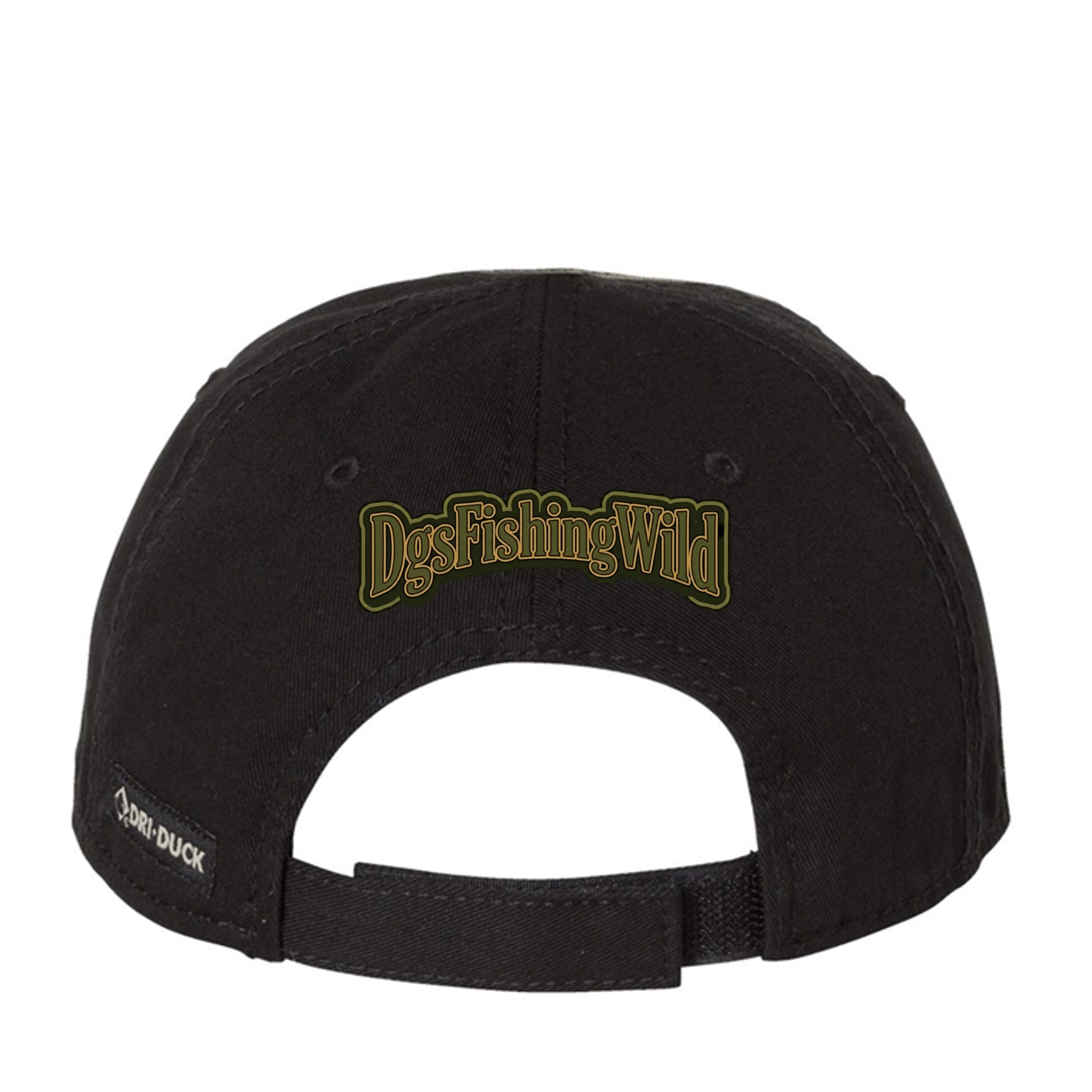 Green Camo/ Black - 3353 - BACK