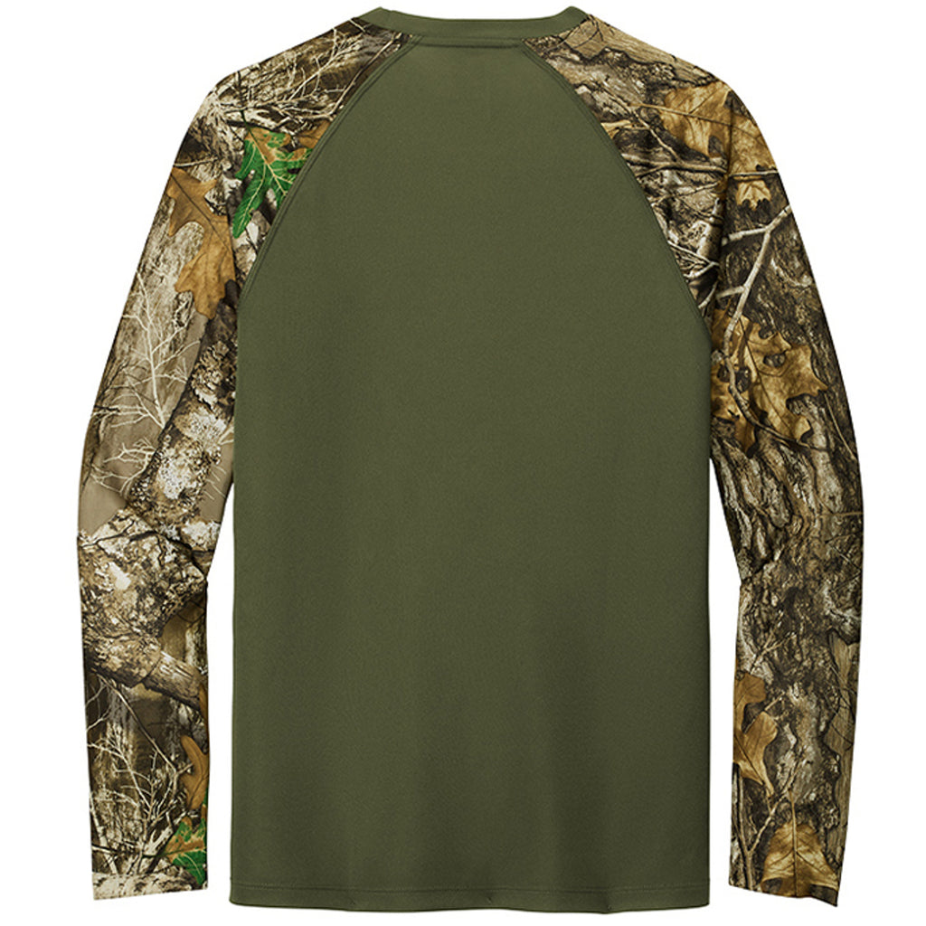 Olive Drab Green/ Realtree Edge - RU151LS - BACK