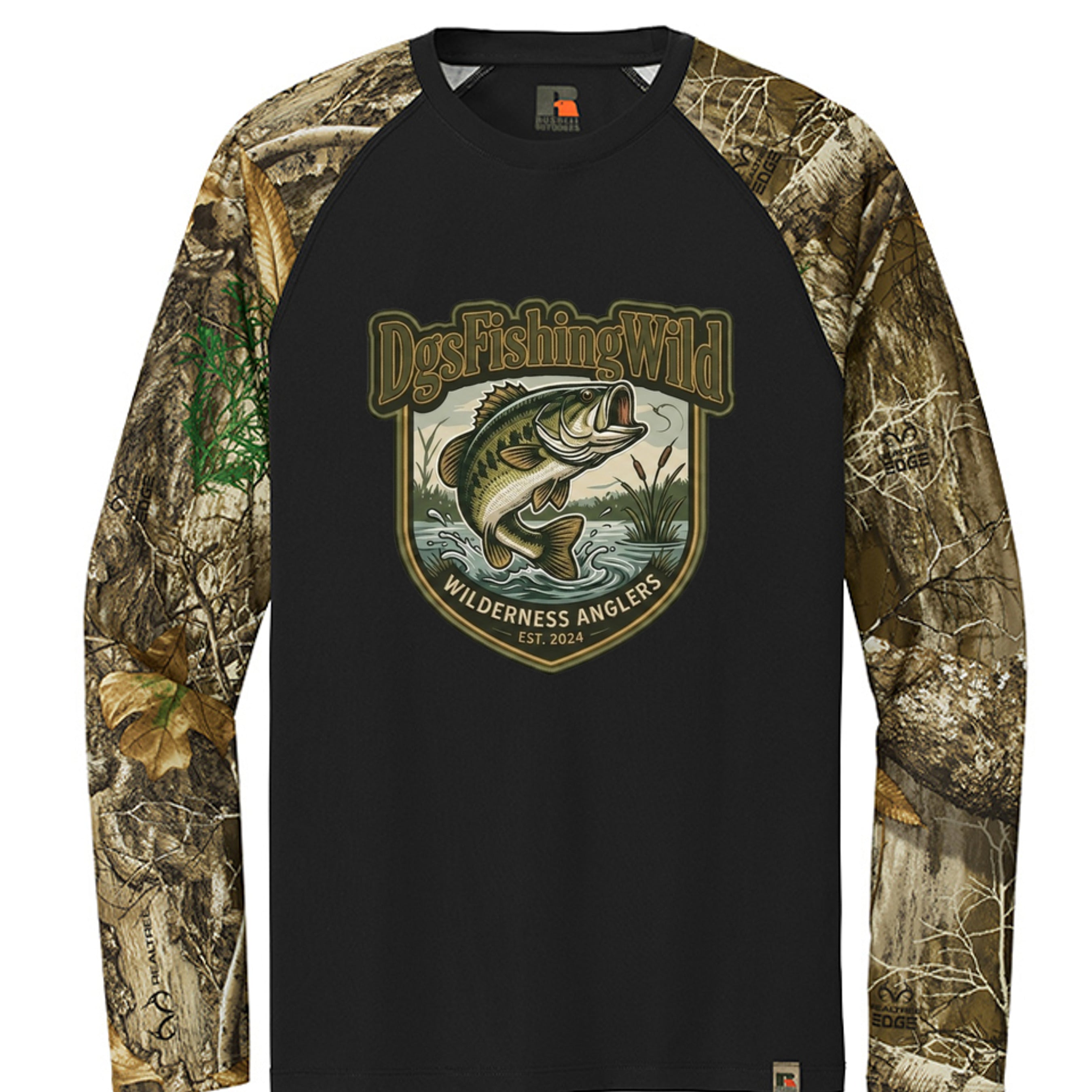 Black/ Realtree Edge - RU151LS - FRONT