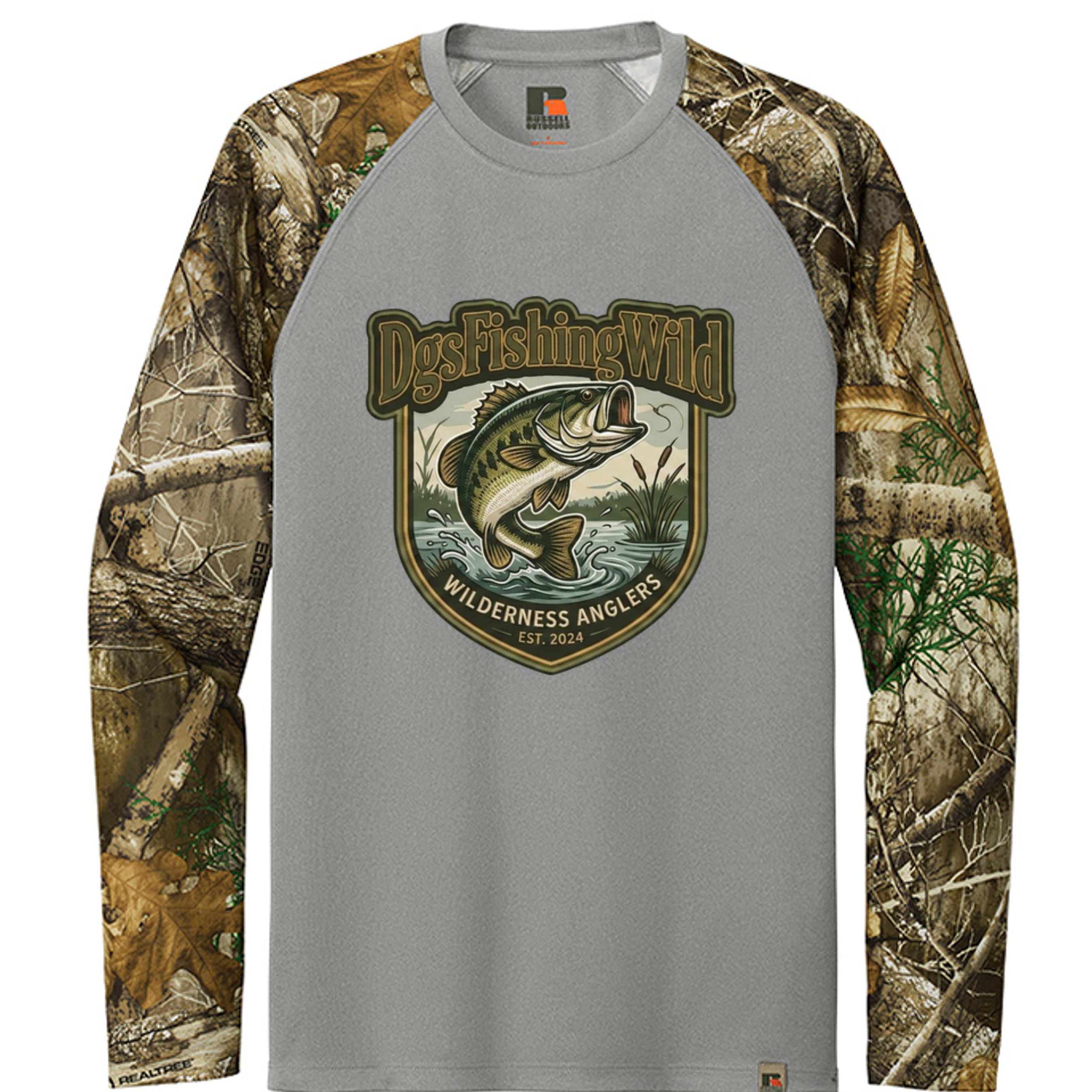 Grey Concrete Heather/ Realtree Edge - RU151LS - FRONT