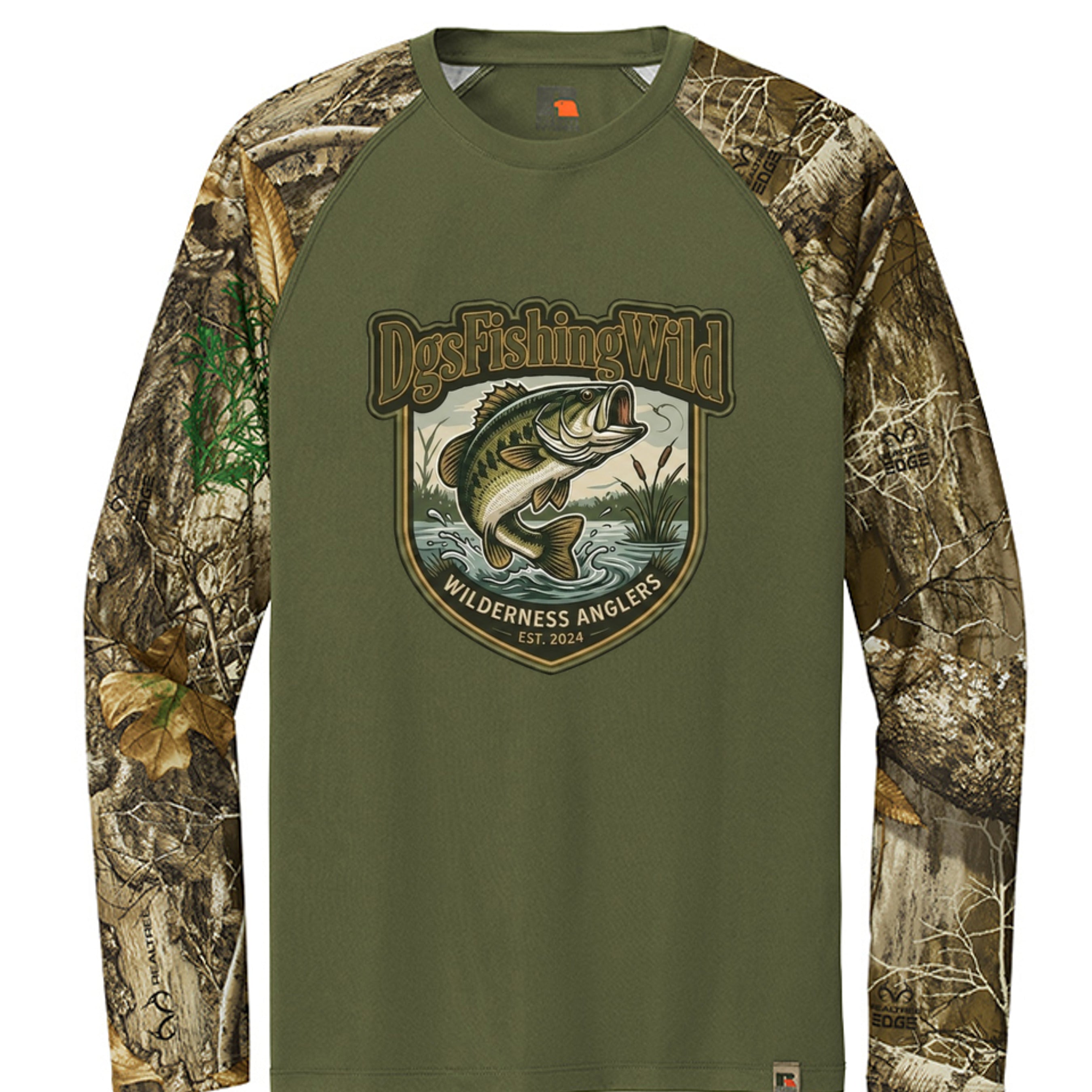 Olive Drab Green/ Realtree Edge - RU151LS - FRONT