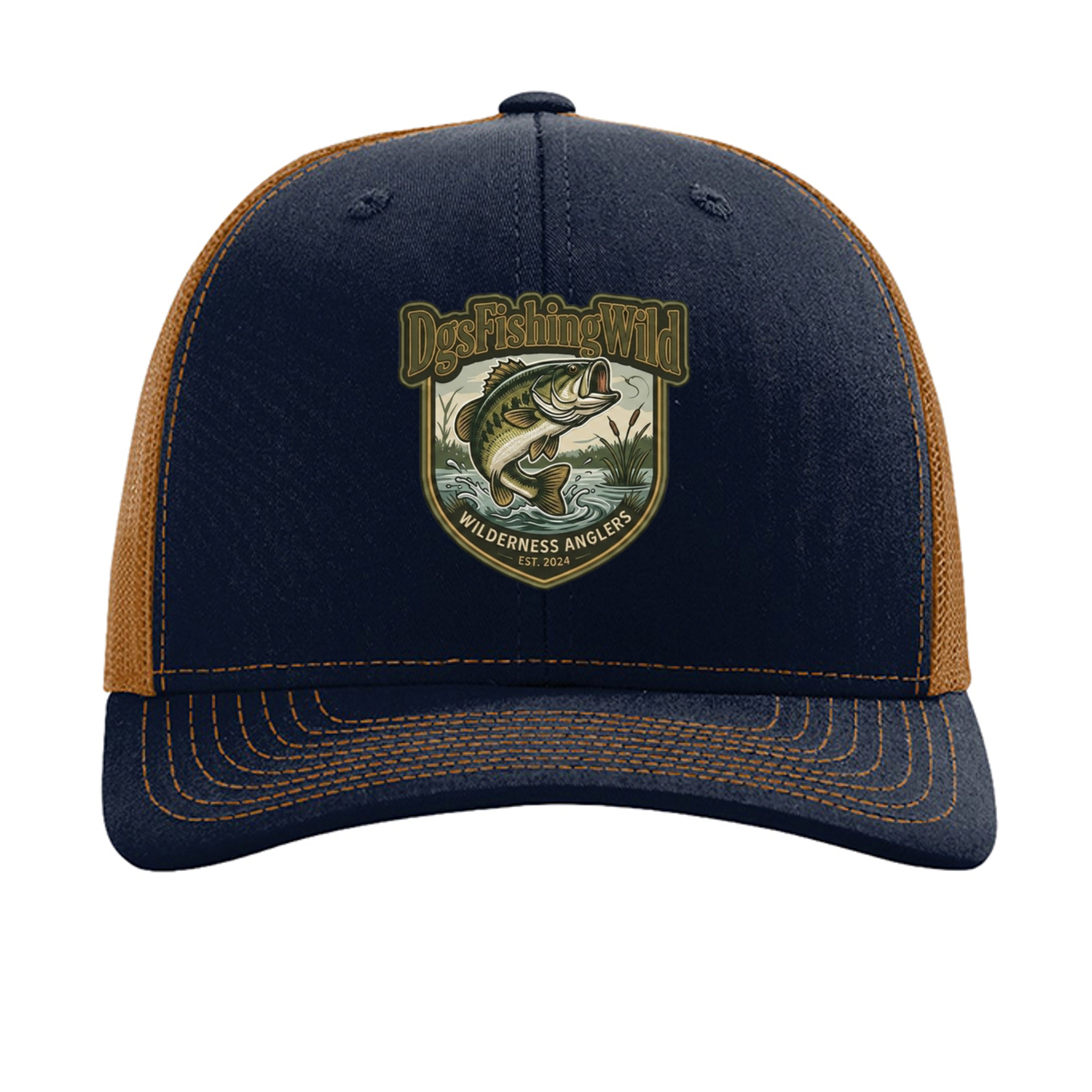 Navy/ Caramel - 112 - FRONT