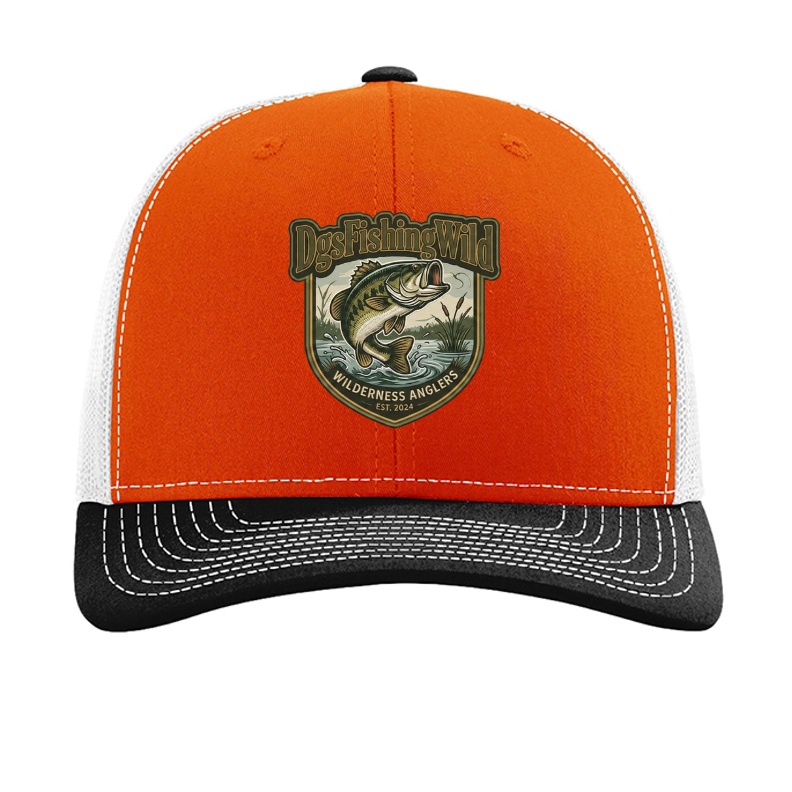 Orange/ White/ Black - 112 - FRONT